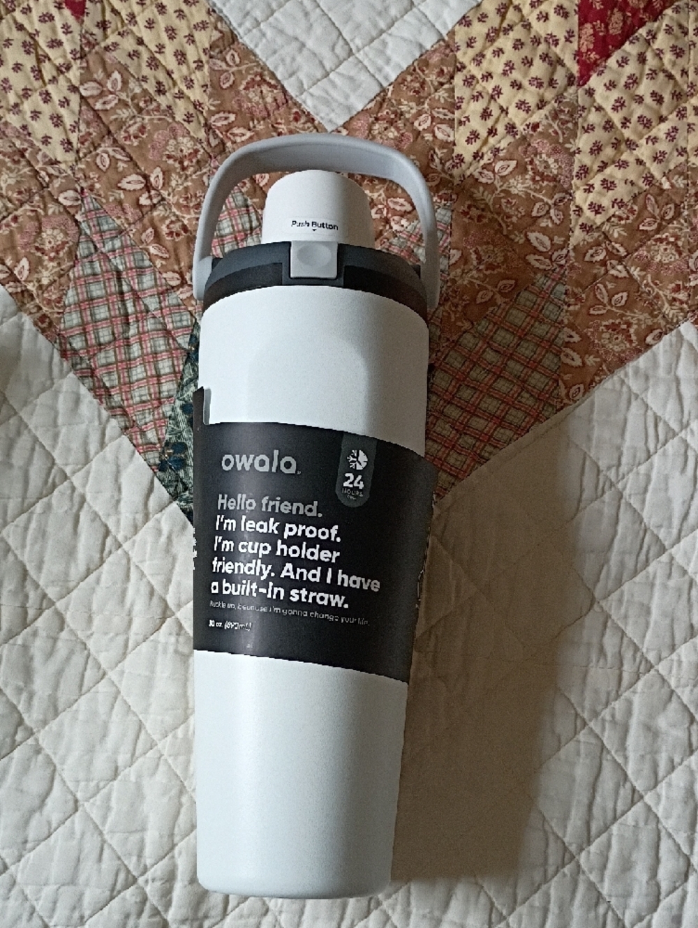 Owala 30oz Stainless Steel FreeSip Sway Tumbler - Sleek - Picture 2 of 7